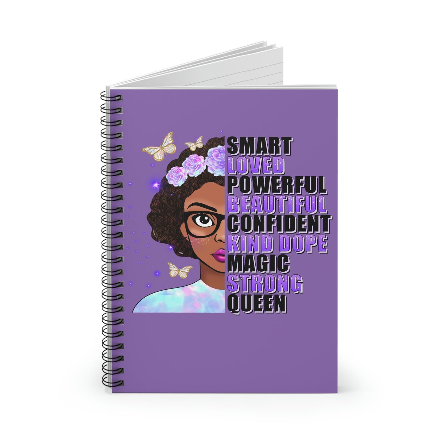 Smart and Powerful Spiral Notebook/Journal
