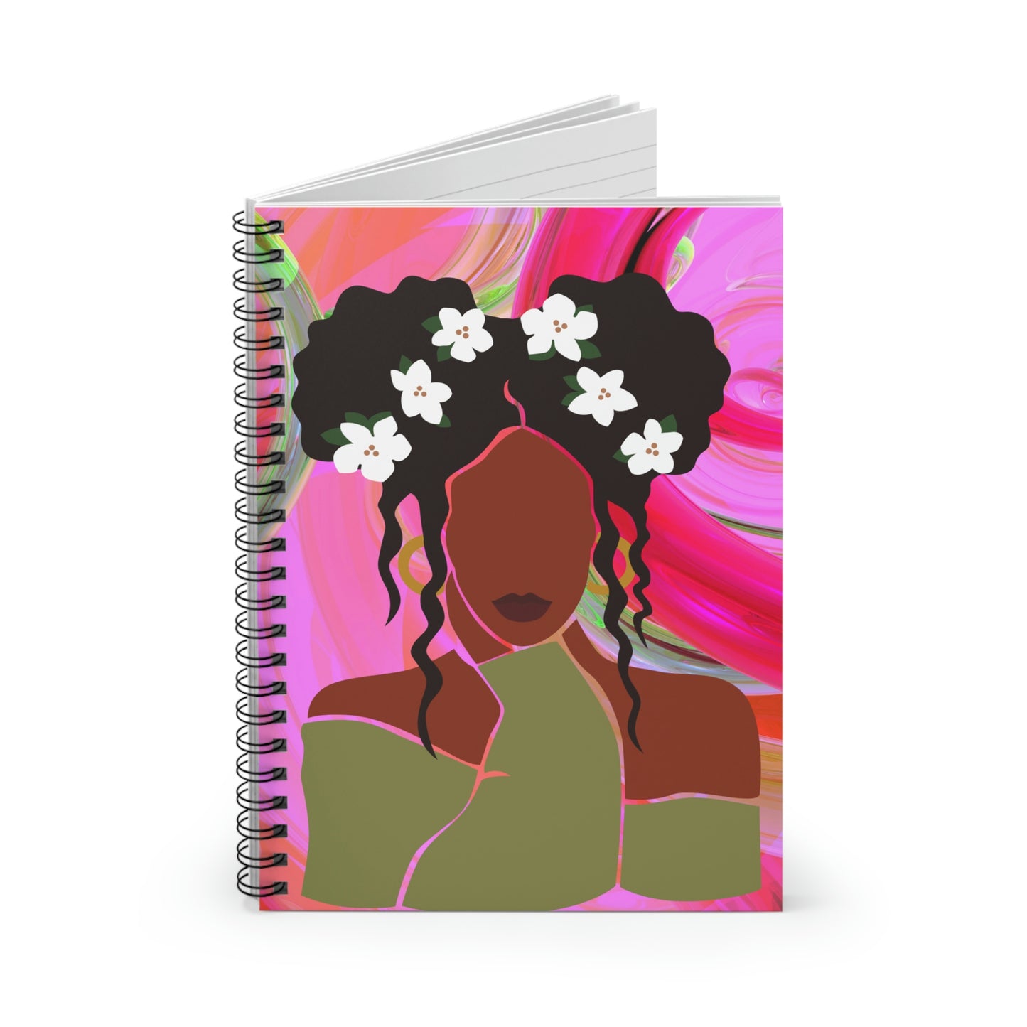Pink Princess Spiral Notebook/Journal