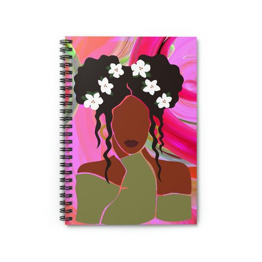 Pink Princess Spiral Notebook/Journal