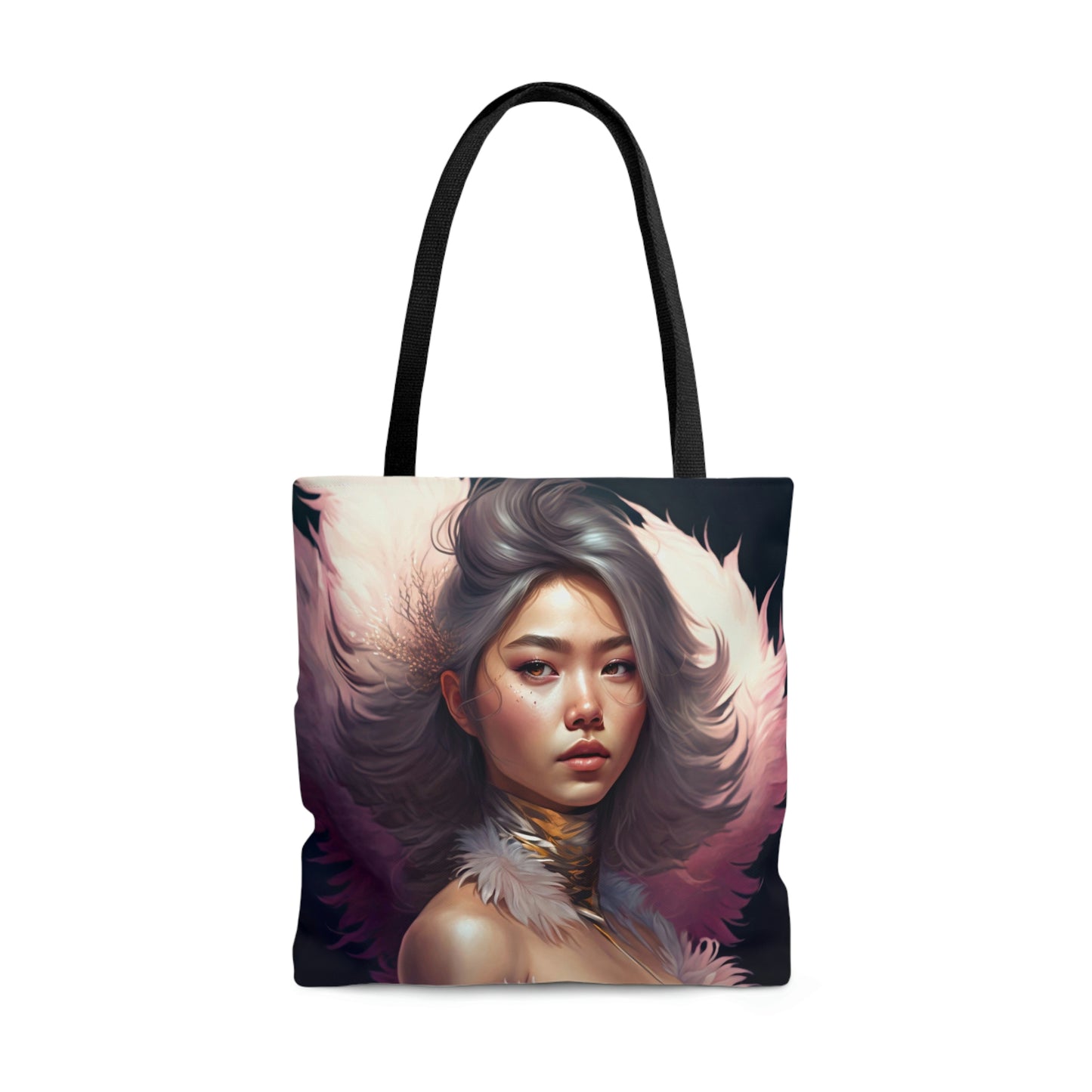 Feathered Tote Bag