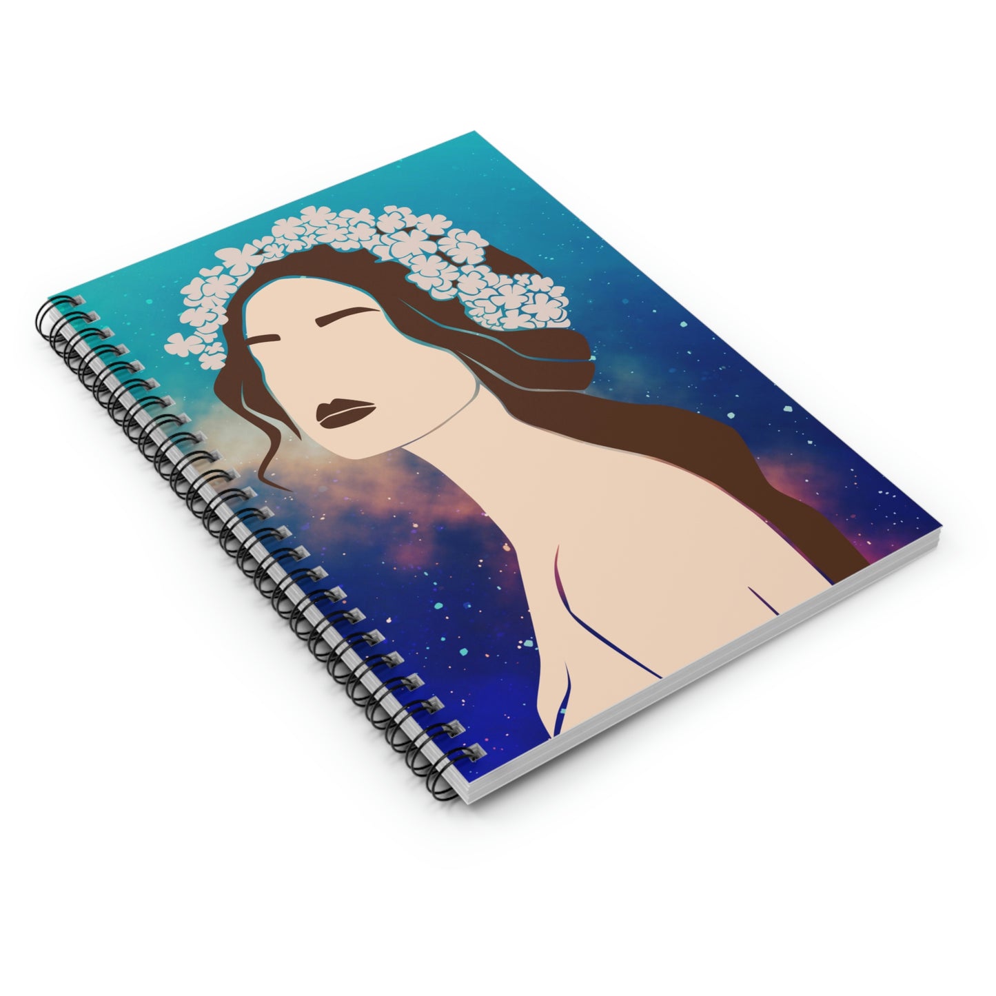 Goddess in the Stars 2 Spiral Notebook/Journal
